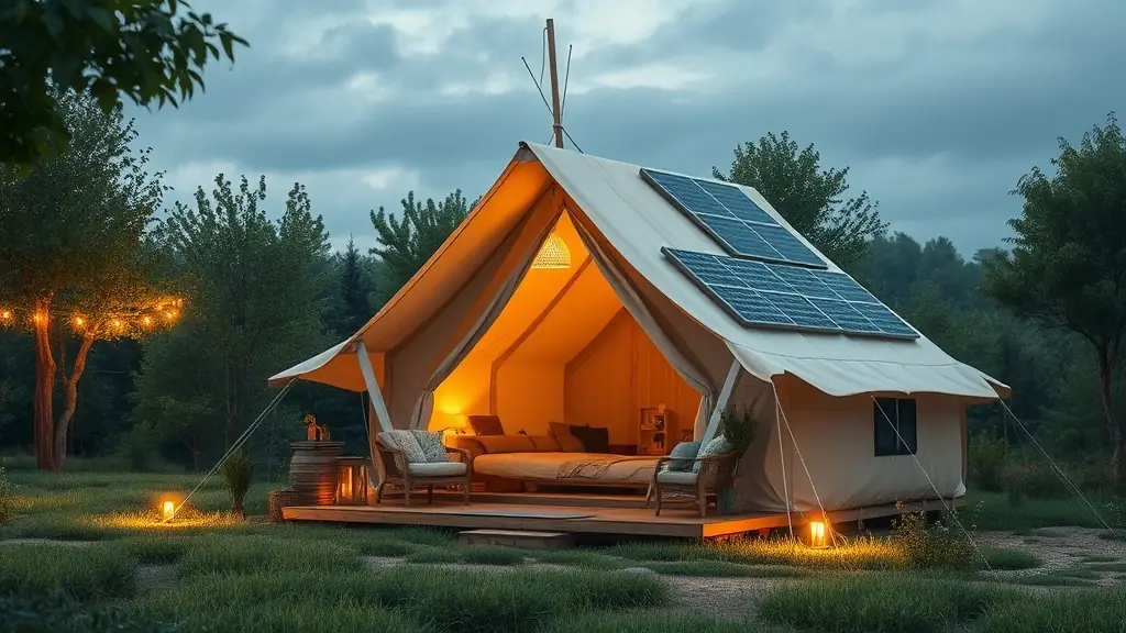 Sustainable Glamping: Eco-Friendly Adventures